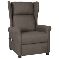 Sonata H Масажен стол, кафяв, текстил - Mobilier cu mecanism de relaxare