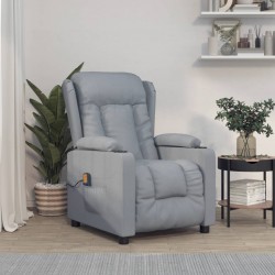 Sonata H Масажен стол, светлосив, текстил - Mobilier cu mecanism de relaxare
