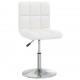 Sonata H Бар табуретка, бяла, изкуствена кожа