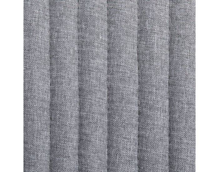 Sonata H Трапезни столове, 4 бр, светлосиви, плат