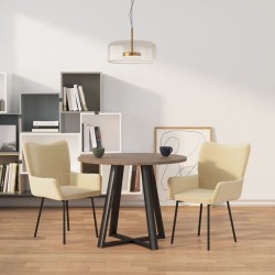 Sonata H Трапезни столове, 2 бр, кремави, кадифе - Scaune de dining