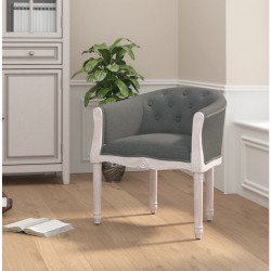 Sonata H Трапезен стол, тъмносив, текстил - Scaune de dining