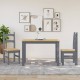 Sonata H Трапезни столове 2 бр сиви 40x46x99 см бор масив