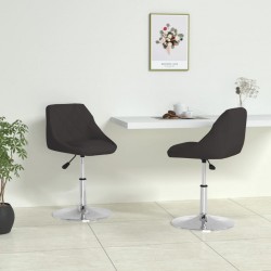 Sonata H Трапезни столове, 2 бр, черни, изкуствена кожа - Scaune de dining
