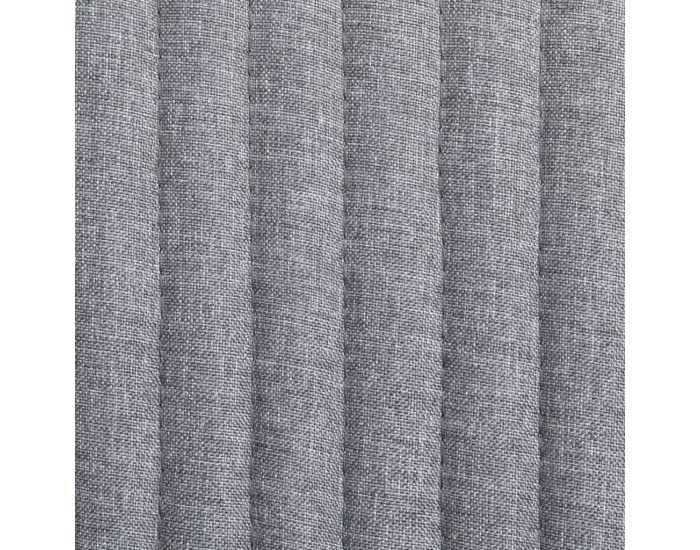 Sonata H Трапезни столове, 6 бр, светлосиви, плат