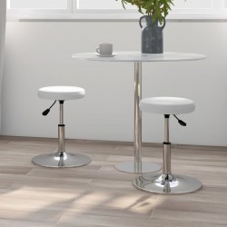 Sonata H Трапезни столове, 2 бр, бели, изкуствена кожа - Scaune de dining
