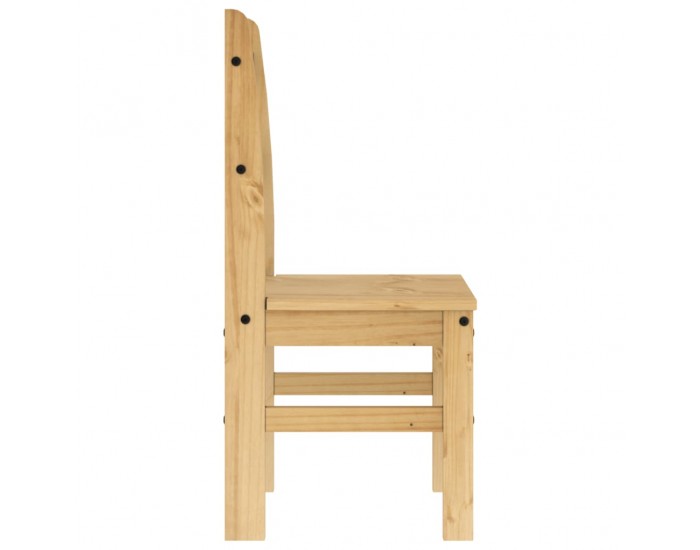 Sonata H Трапезни столове 2 бр 40x46x99 см бор масив