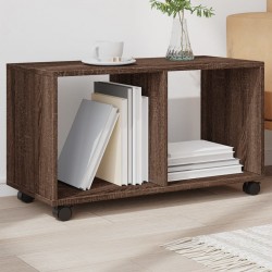 Sonata H Шкаф с колелца, кафяв дъб, 72x33x42,5 см, инженерно дърво - Măsuțe de living