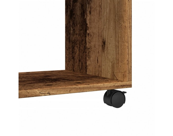 Sonata H Подвижен шкаф, старо дърво, 72x33x42,5 см, инженерно дърво
