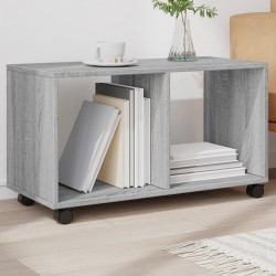Sonata H Шкаф с колелца, сив сонома, 72x33x42,5 см, инженерно дърво - Măsuțe de living