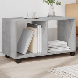 Sonata H Подвижен шкаф, бетонно сив, 72x33x42,5 см, инженерно дърво - Măsuțe de living