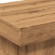 Sonata H Маса за кафе с LED осветление, дъб артизан, 50x50x40 см