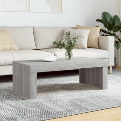 Sonata H Кафе маса, сив сонома, 102x50x36 см, инженерно дърво - Măsuțe de living
