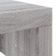 Sonata H Кафе маса, сив сонома, 102x50x36 см, инженерно дърво