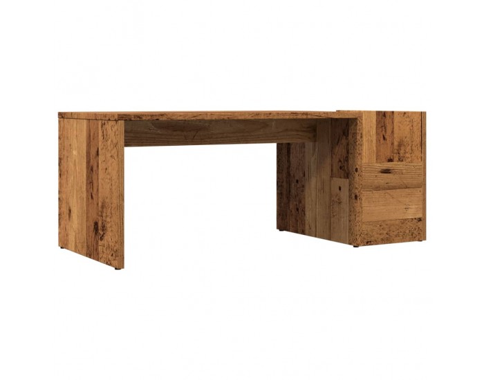Sonata H Маса за кафе, старо дърво, 90x45x35 см, инженерно дърво