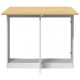 Sonata H Трапезна маса Corona тип пеперуда, сгъваема, бяла, бор масив