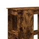 Sonata H Бар маса с рафтове, 90x47,5x103,5 см, инженерно дърво