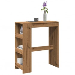 Sonata H Бар маса с рафтове дъб артизан 90x40x103,5 см инженерно дърво - Mese de dining