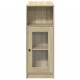 Sonata H Бар маса с рафтове дъб сонома 101x40x103,5 см инженерно дърво
