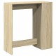 Sonata H Бар маса с рафтове дъб сонома 101x40x103,5 см инженерно дърво