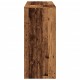Sonata H Бар маса с рафтове старо дърво 124x46x103,5 см инженерно дърво