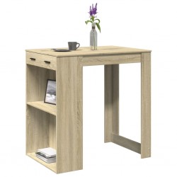 Sonata H Бар маса, сонома дъб, 102x70x103,5 см, инженерно дърво - Mese de dining