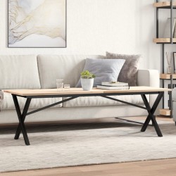 Sonata H Крака за кафе маса, X-рамка, 140x30x43 см, чугун - Piese pentru mese