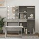 Sonata H Комплект тоалетка с LED, бетонно сива, инженерно дърво