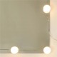 Sonata H Комплект тоалетка с LED, бетонно сива, инженерно дърво