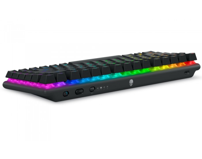 Клавиатура Dell Alienware Pro Wireless Gaming Keyboard - US (QWERTY) (Dark Side of the Moon)