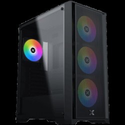 Gaming X II, EN42850, BK, EATX, U3x1 & U2x2, Front Mesh Grill & Left TG, 4PCS Z20A & ARGB Control PCB - Accesorii, carcase, ventilatoare