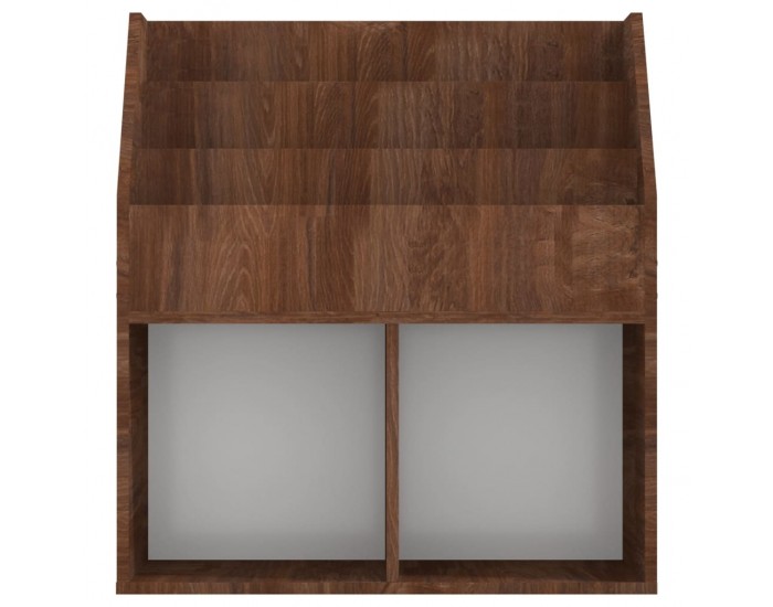 Sonata H Етажерка за детски книжки, дъб, 71x30x78,5 см, инженерно дърво