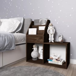 Sonata H Рафт за детски книги опушен дъб 71x30x78,5 см инженерно дърво - Ștergătoare și suporturi pentru umbrele