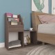 Sonata H Рафт детски книги сив сонома дъб 71x30x78,5 см инженерно дърво