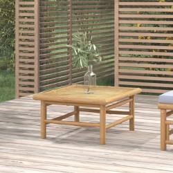 Sonata H Градинска маса 65x55x30 см бамбук - Unelte și accesorii de grădină