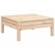 Sonata H Градински диван с табуретка, 2-местен, бор масив