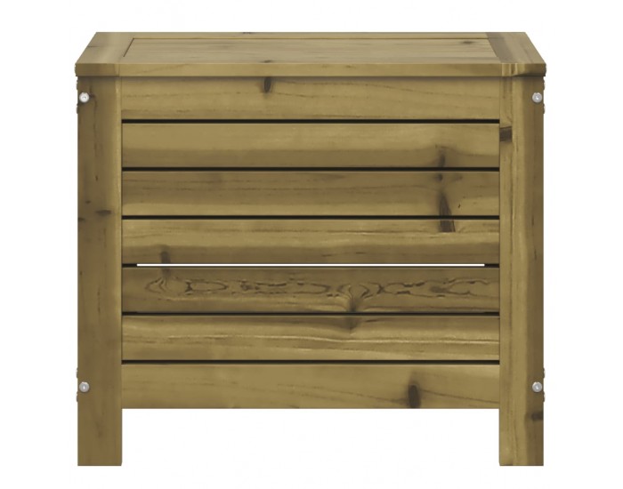 Sonata H Градинска табуретка 62x31,5x52 см импрегнирана борова дървесина