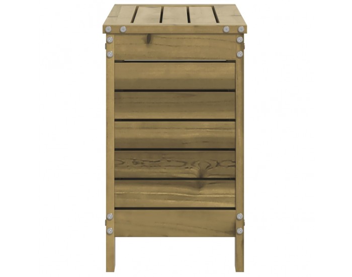 Sonata H Градинска табуретка 62x31,5x52 см импрегнирана борова дървесина