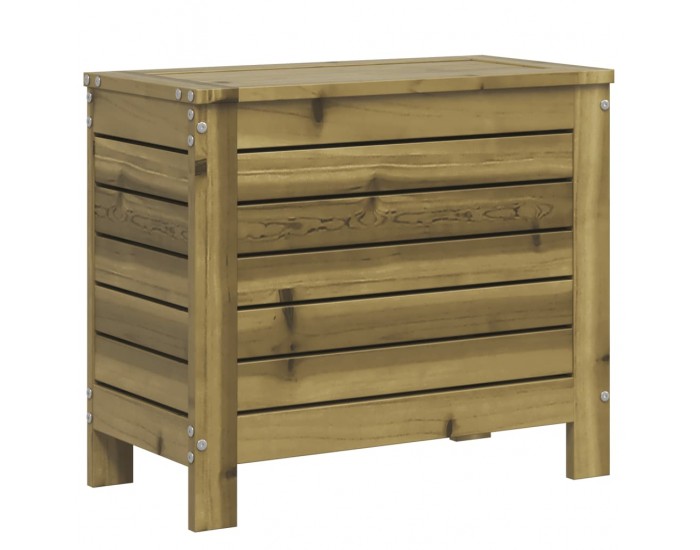 Sonata H Градинска табуретка 62x31,5x52 см импрегнирана борова дървесина