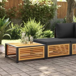 Sonata H Градинска маса с табуретка, акациево дърво масив - Unelte și accesorii de grădină