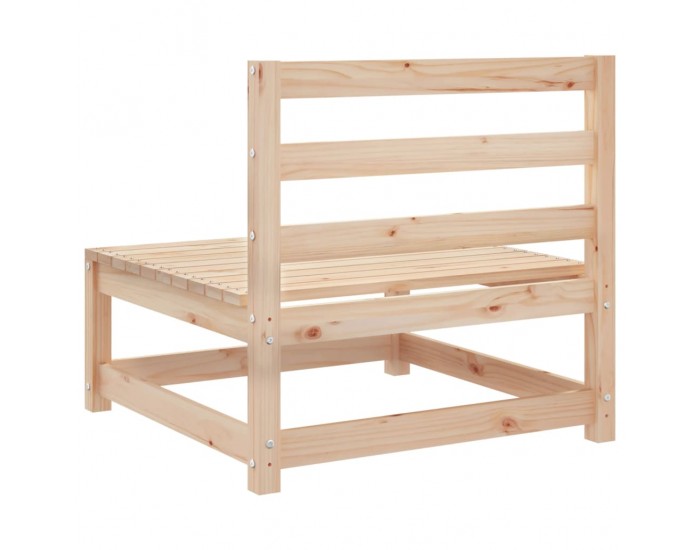 Sonata H Градински кресла без подлакътници, 2 бр, 70x70x67 см, бор масив