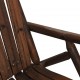 Sonata H 2-местна градинска пейка люлка 123x96x102 см масивен смърч