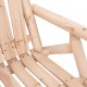Sonata H 2-местна градинска пейка люлка 123x96x102 см масивен смърч