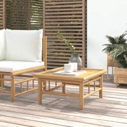 Sonata H Градинска маса 65x55x30 см бамбук - Unelte și accesorii de grădină