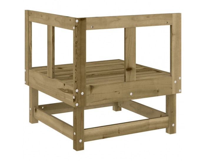 Sonata H Градински ъглов диван, импрегниран бор