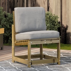 Sonata H Градински стол, 50,5x55x77 см, импрегнирана борова дървесина - Unelte și accesorii de grădină