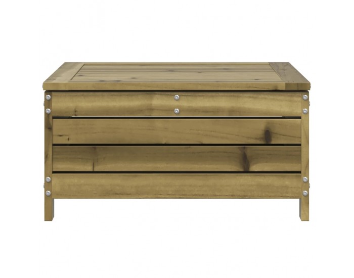 Sonata H Градинска табуретка 62x63,5x32 см импрегнирана борова дървесина