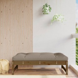 Sonata H Градинска табуретка, меденокафява, 120x80 см, бор масив - Unelte și accesorii de grădină