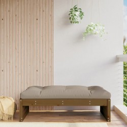 Sonata H Градинска табуретка, меденокафява, 120x80 см, бор масив - Unelte și accesorii de grădină