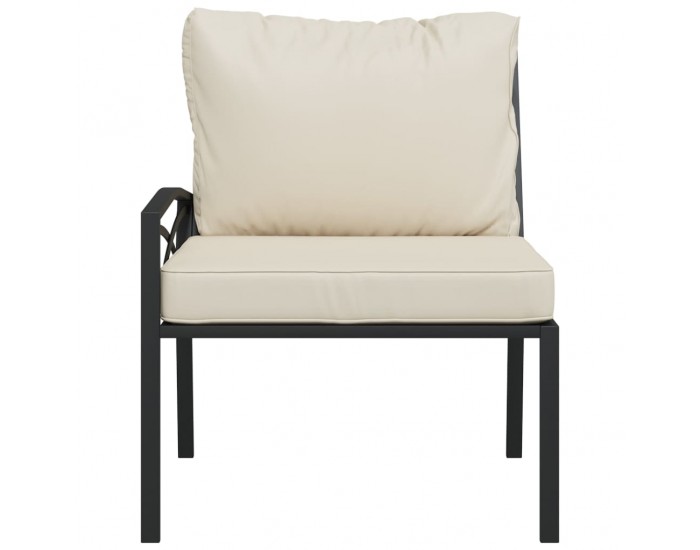 Sonata H Градински столове с пясъчни възглавници 2 бр 62x75x79см стомана